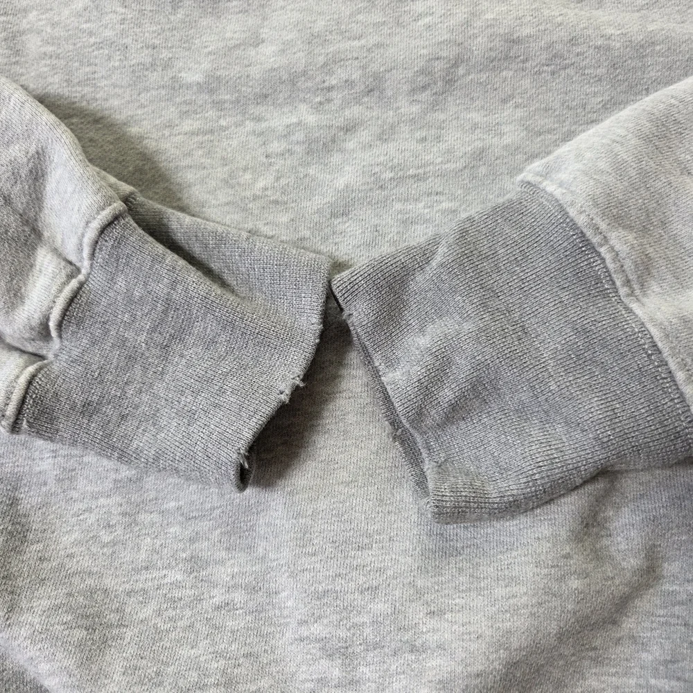 AEO Graphic Fleece Crewneck Sweatshirt Gray Pink Size XS - Picture 6 of 15
